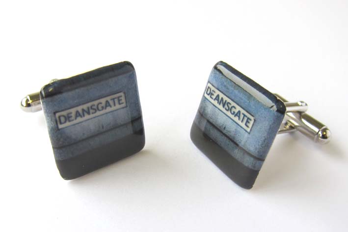 Manchester Deansgate cufflinks